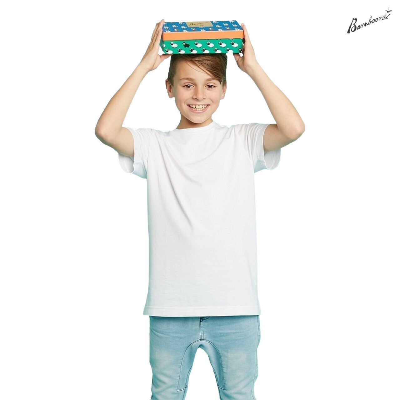 Bamboozld Classic Crew Neck Tee - White