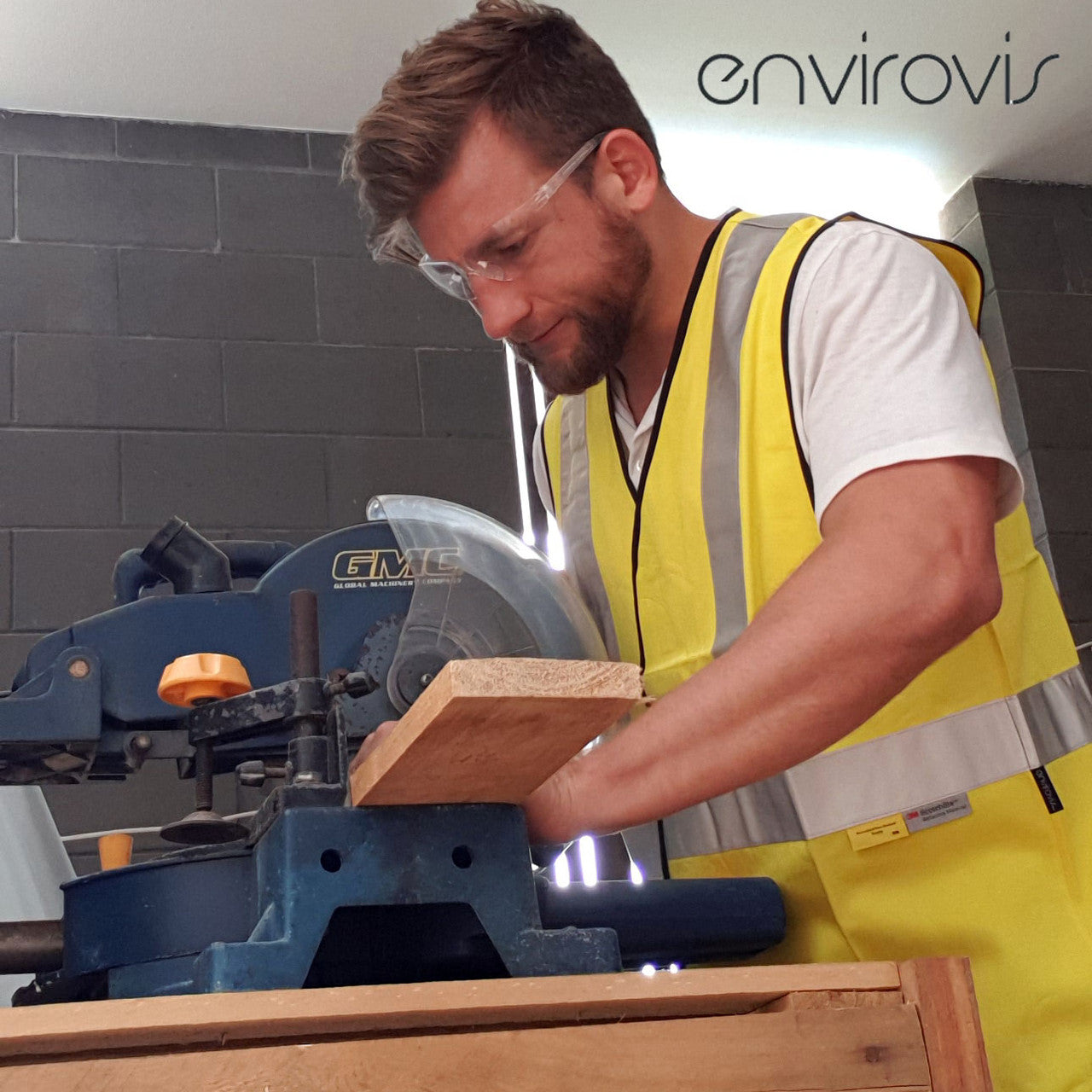 Bamboo Hi-Vis Vest - Yellow