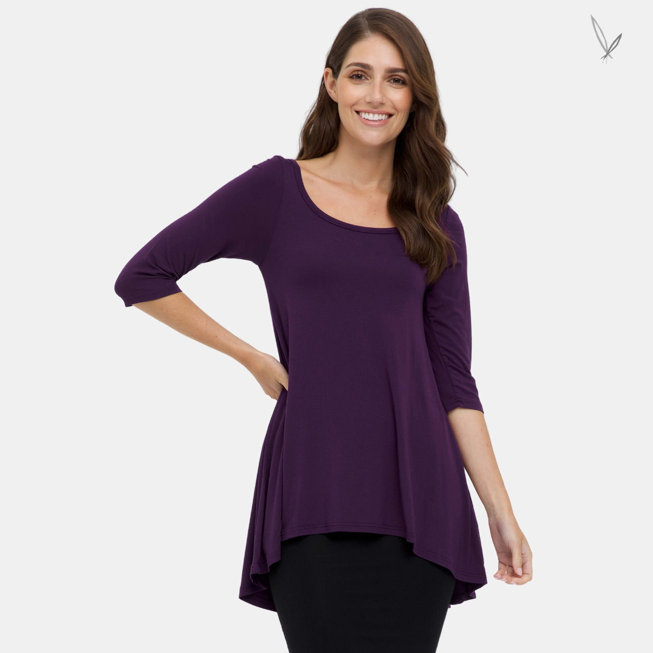 Women's Hi Lo Hem Top