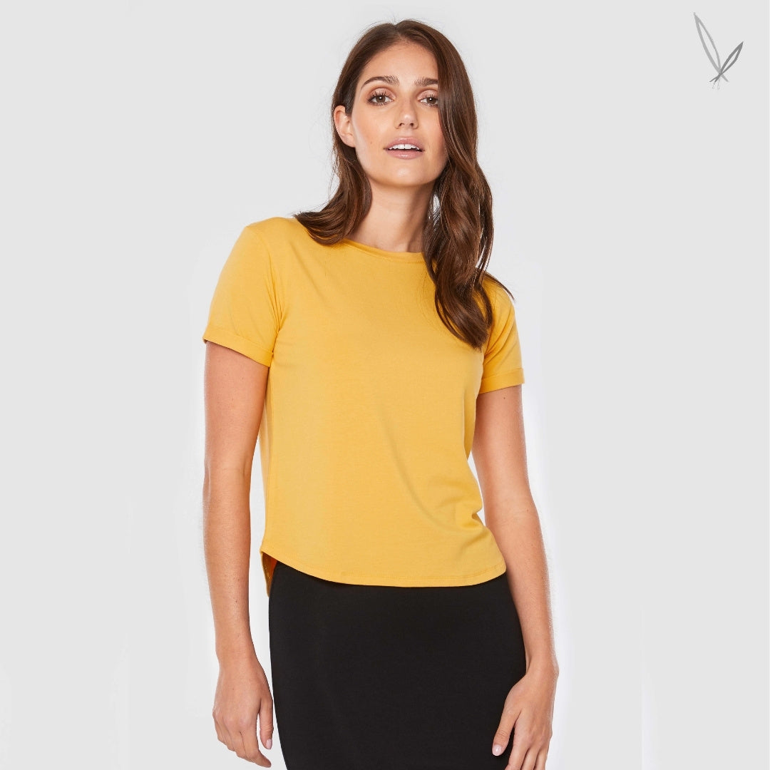 Women's Shorter Bamboo Tee | LIMITED