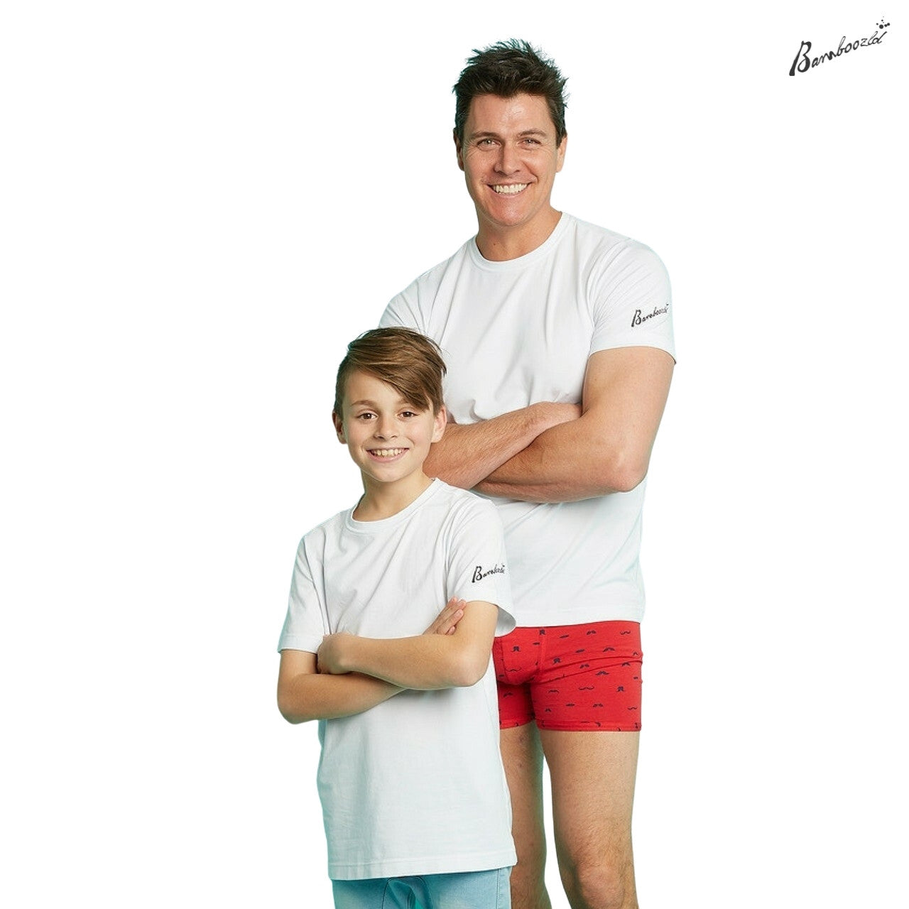 Bamboozld Classic Crew Neck Tee - White