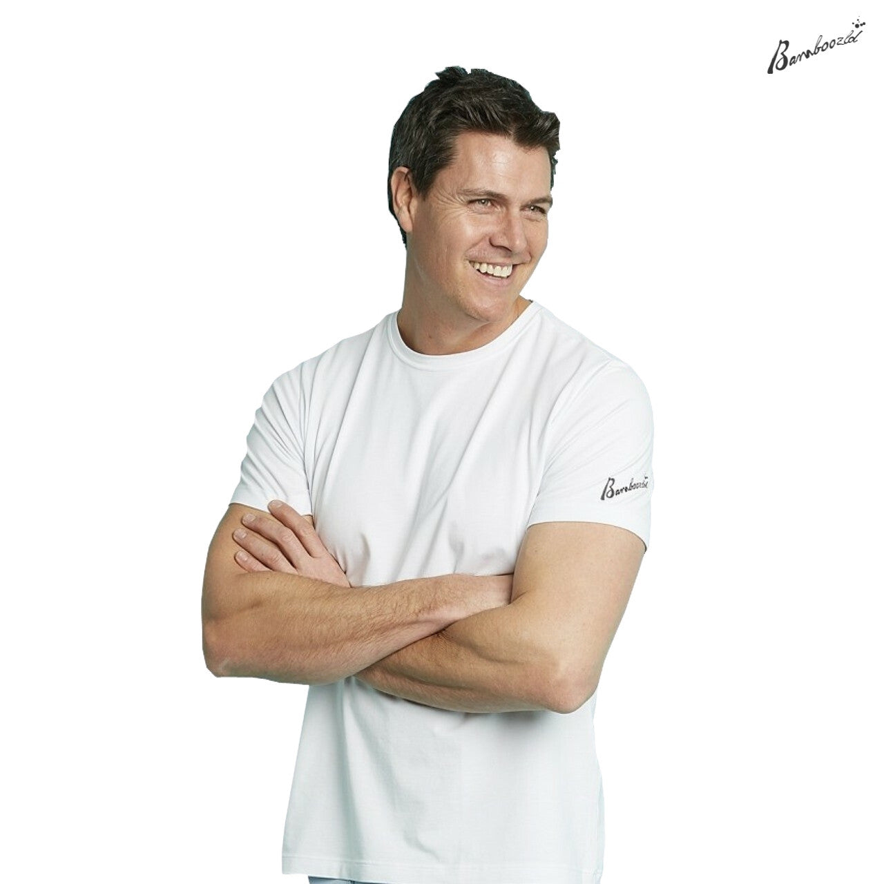 Bamboozld Classic Crew Neck Tee - White