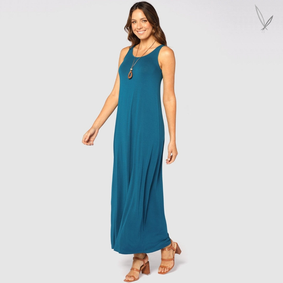 Maxi Dress - Dark Teal