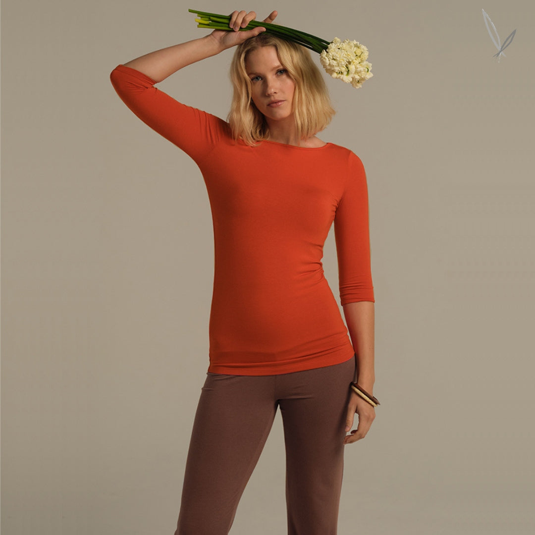 Ada Bamboo Boat Neck Top