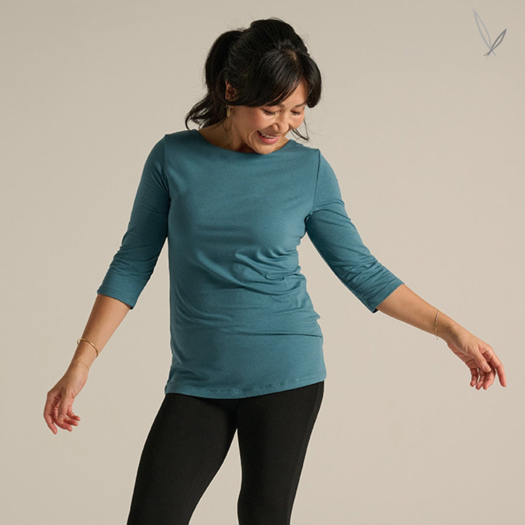 Ada Bamboo Boat Neck Top