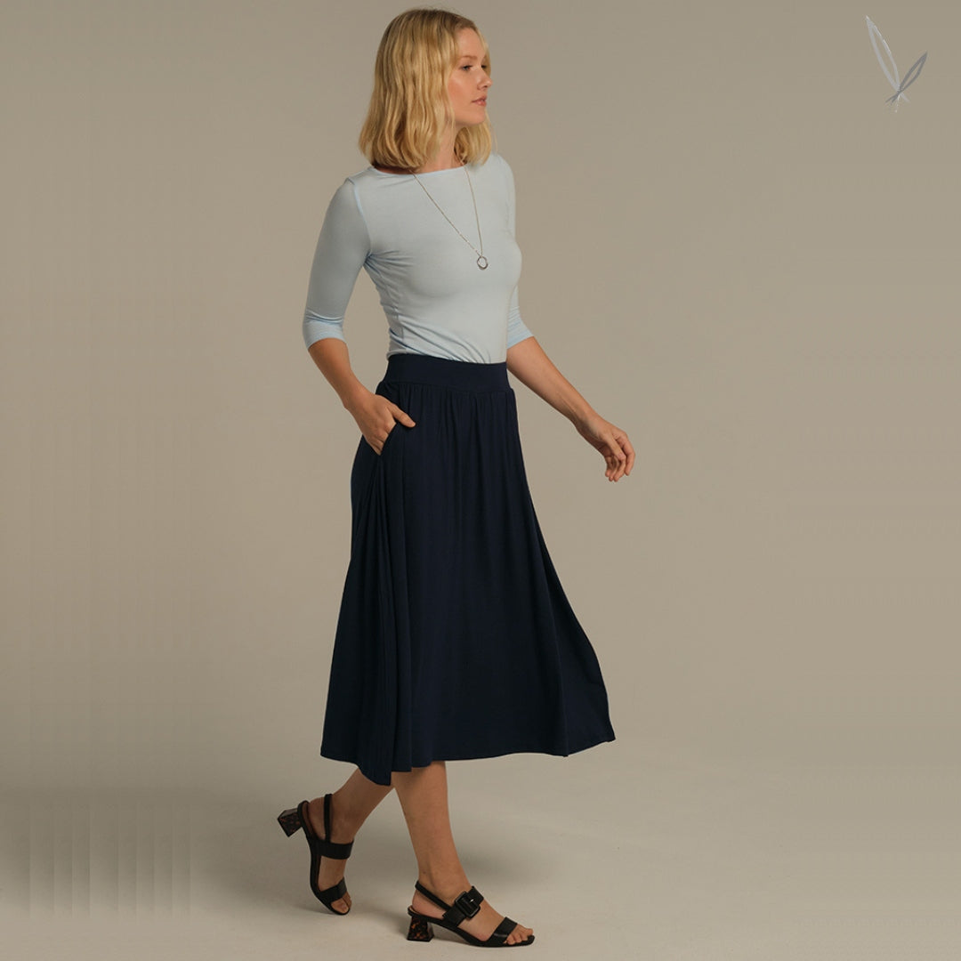 Ada Bamboo Boat Neck Top