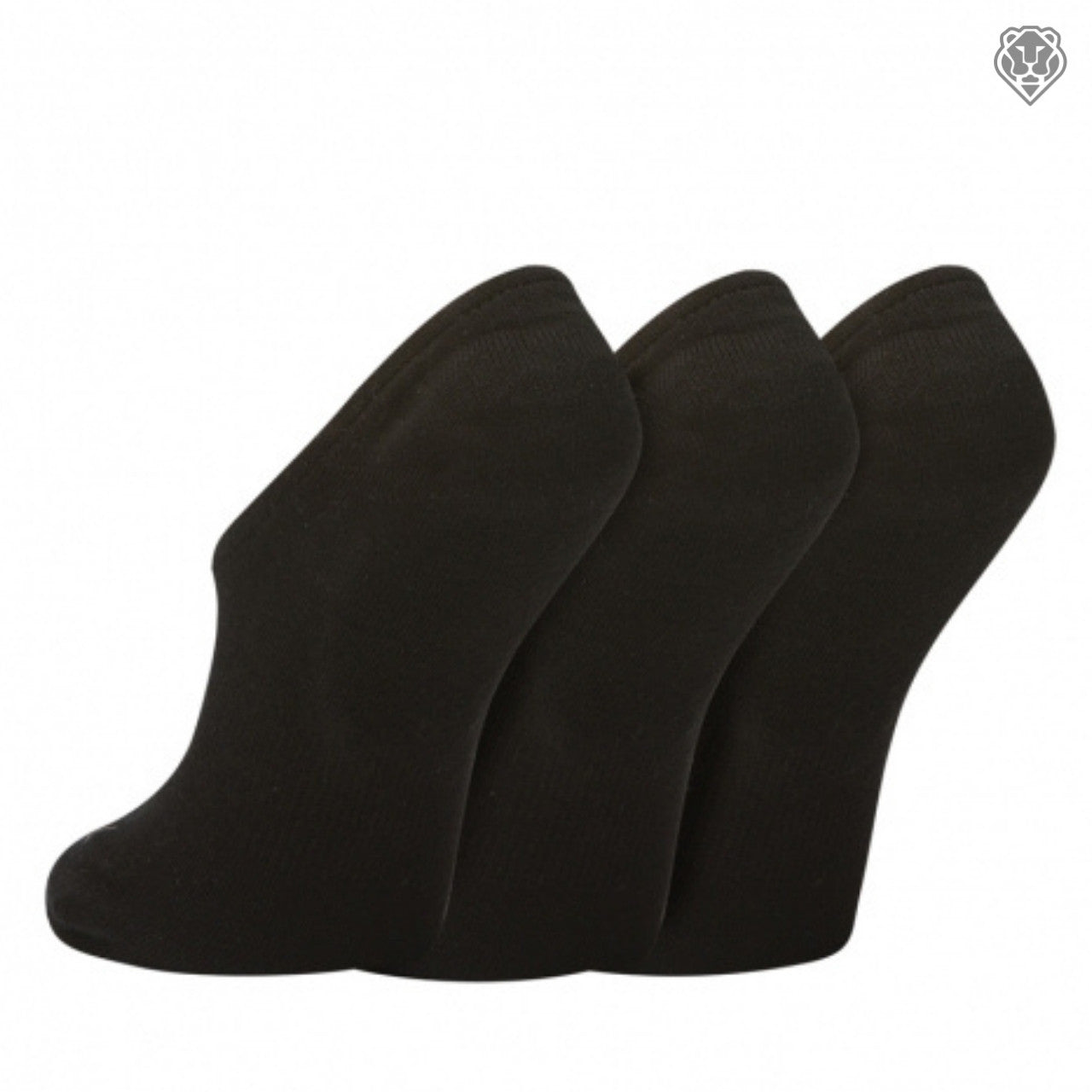 Bamboo ‘Invisible’ Low-Cut Ankle Socks - All Black