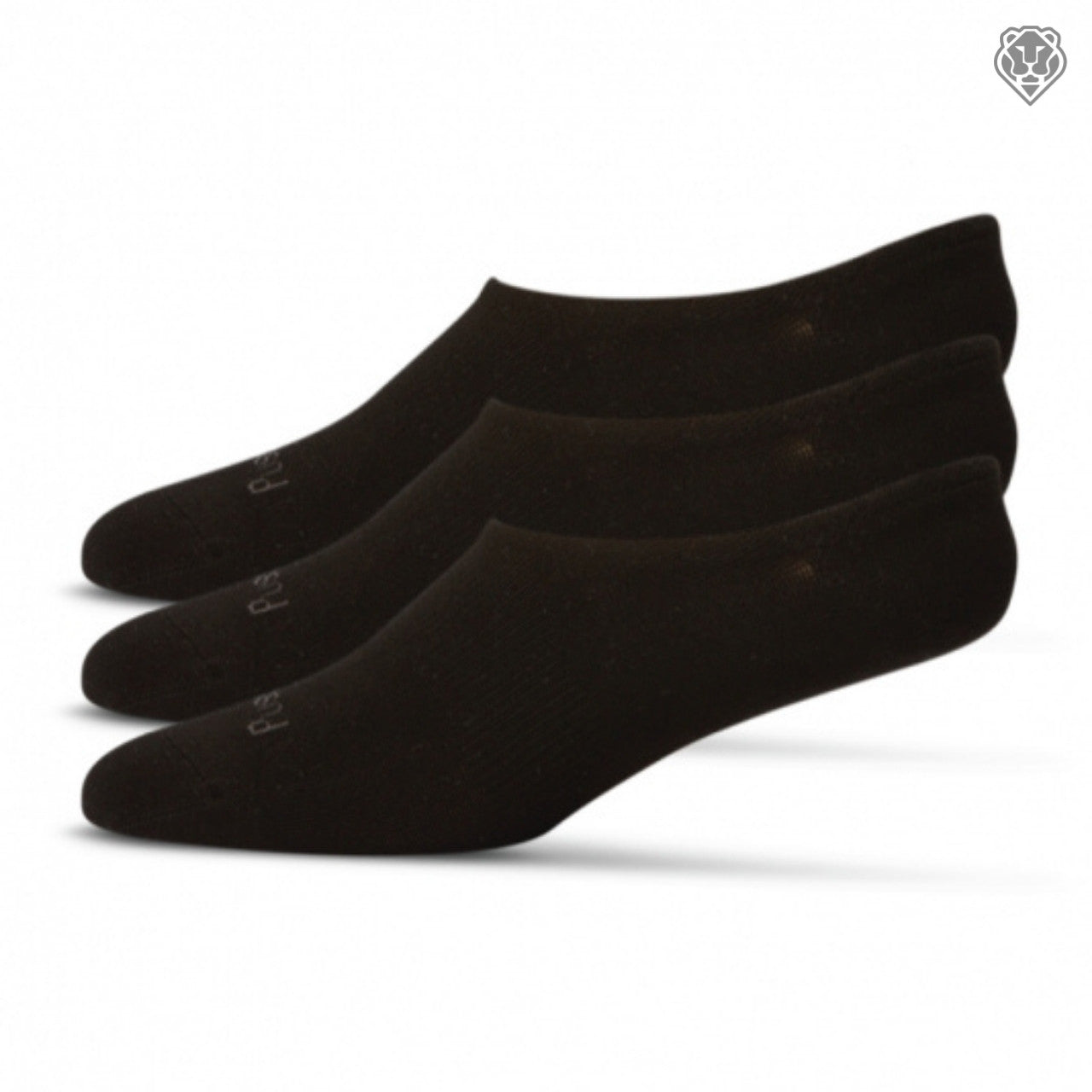Bamboo ‘Invisible’ Low-Cut Ankle Socks - All Black