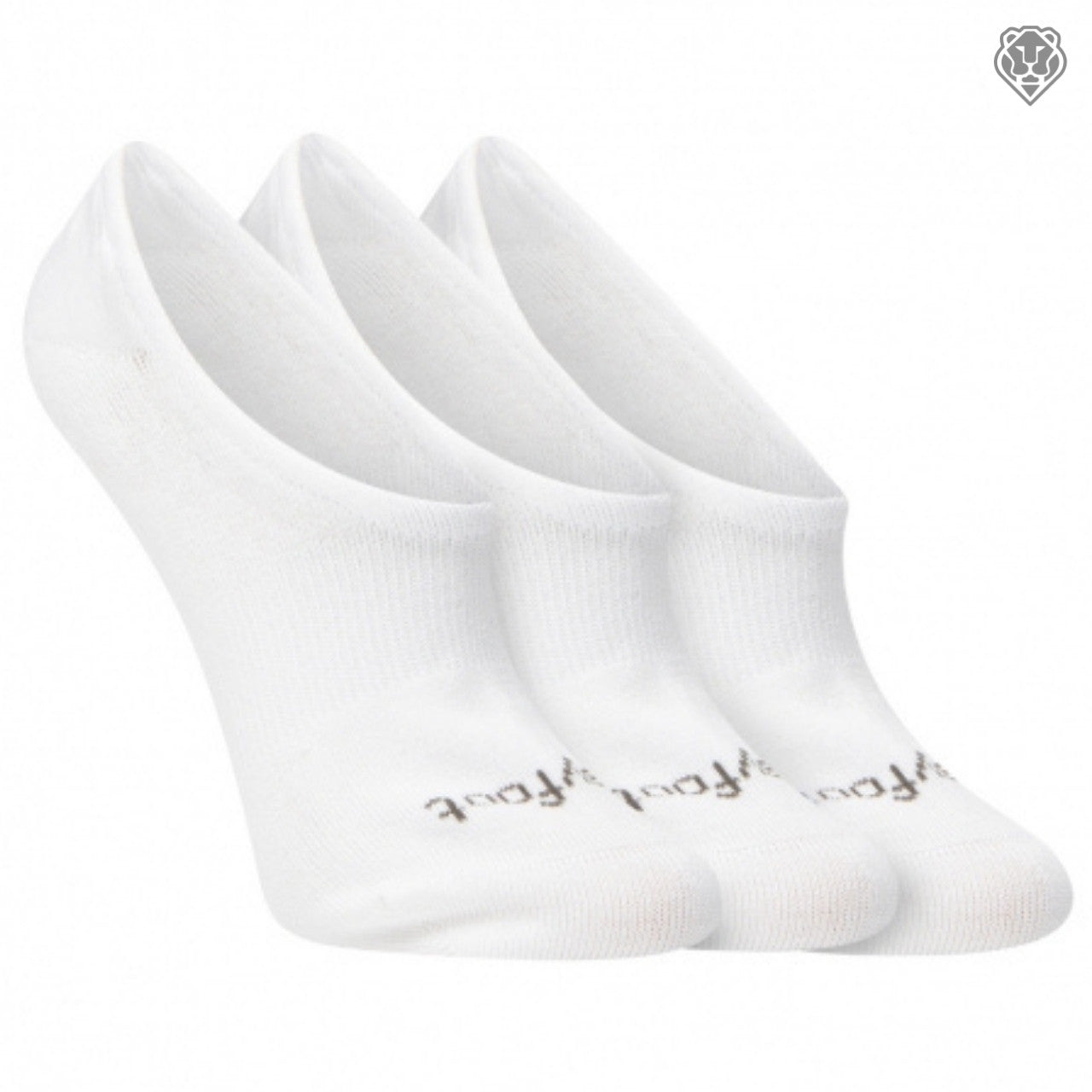 Bamboo ‘Invisible’ Low-Cut Ankle Socks - All White