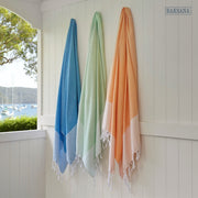 Hamam Wraps - French Blue, Green Ash, Marigold