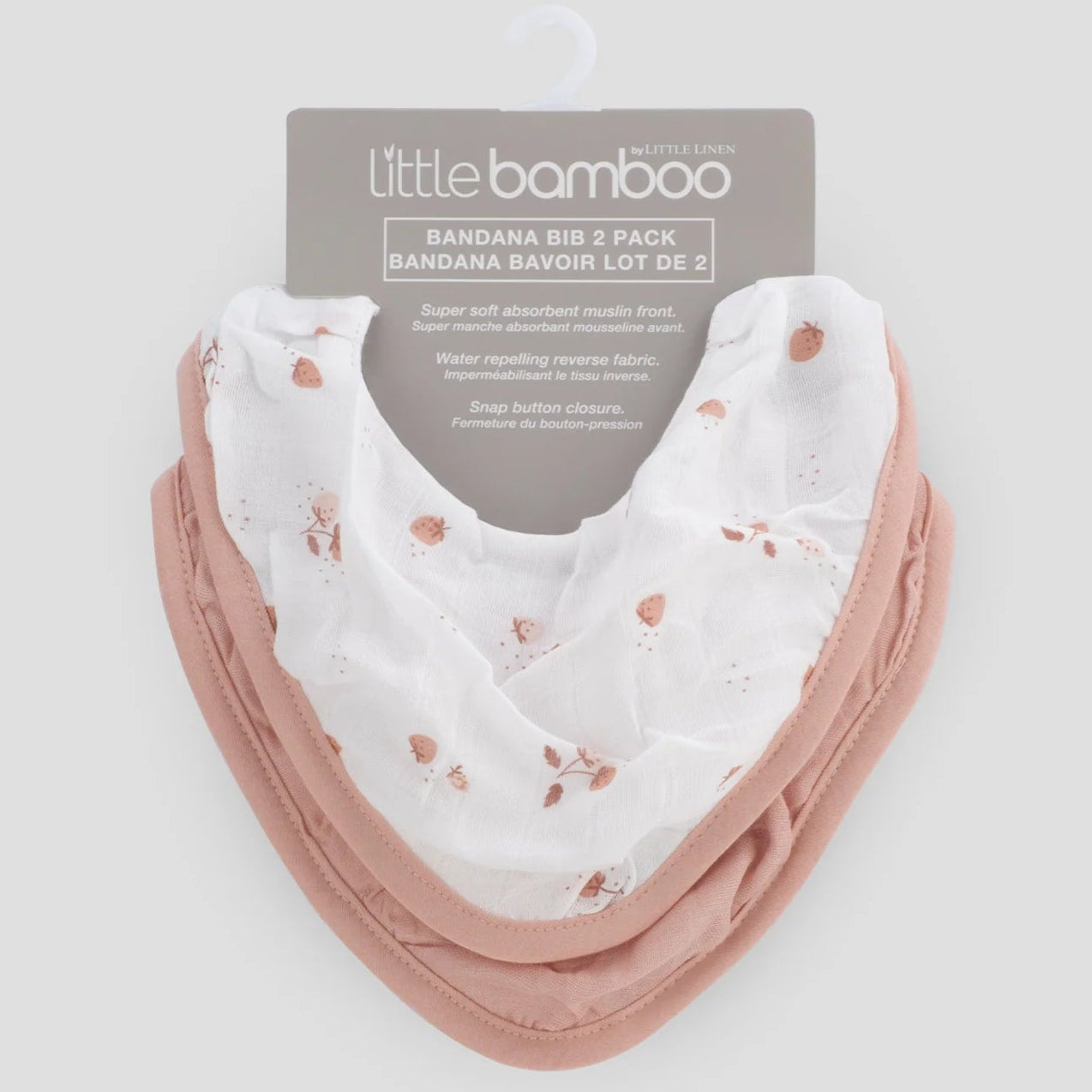 Little Bamboo Muslin Bib | 2-PACK