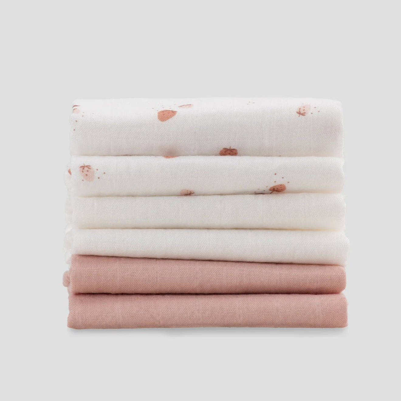 Little Bamboo Muslin Washers | 6-PACK