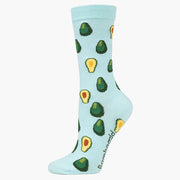 Bamboo Crew Sock - Avocado