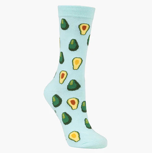 Bamboo Crew Sock - Avocado