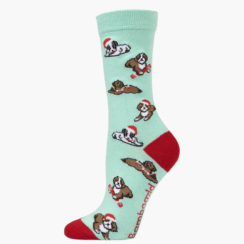 Bamboozld Sock Card - Chrissy Cavoodles