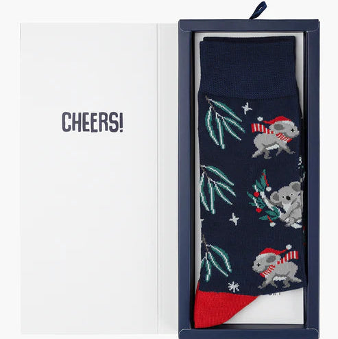 Bamboozld Sock Card - Chrissy Gumleaf Koala