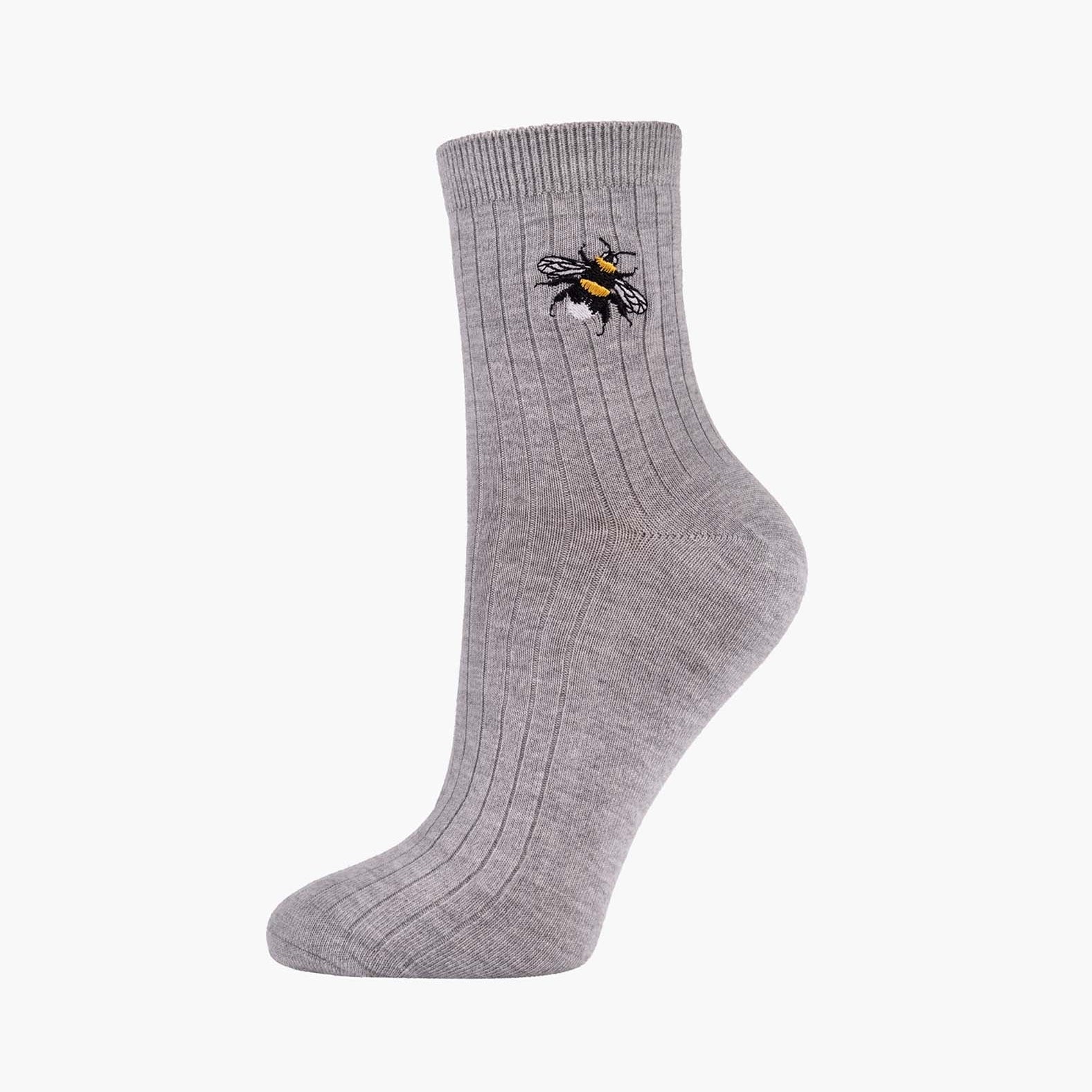 Women's Quarter Crew Sock - Bumble Bee