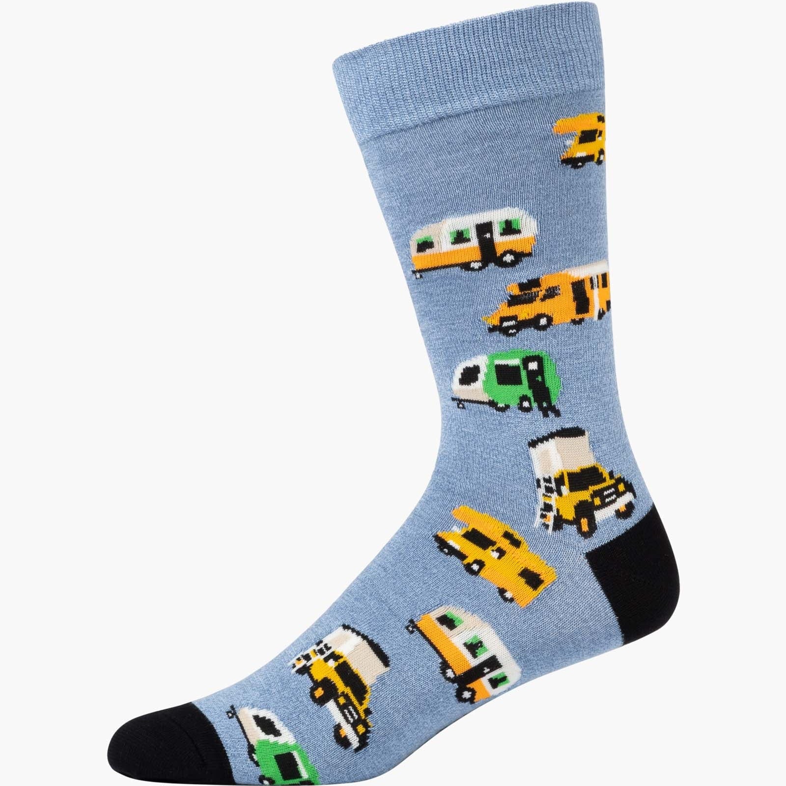 Bamboo Crew Sock - Campers