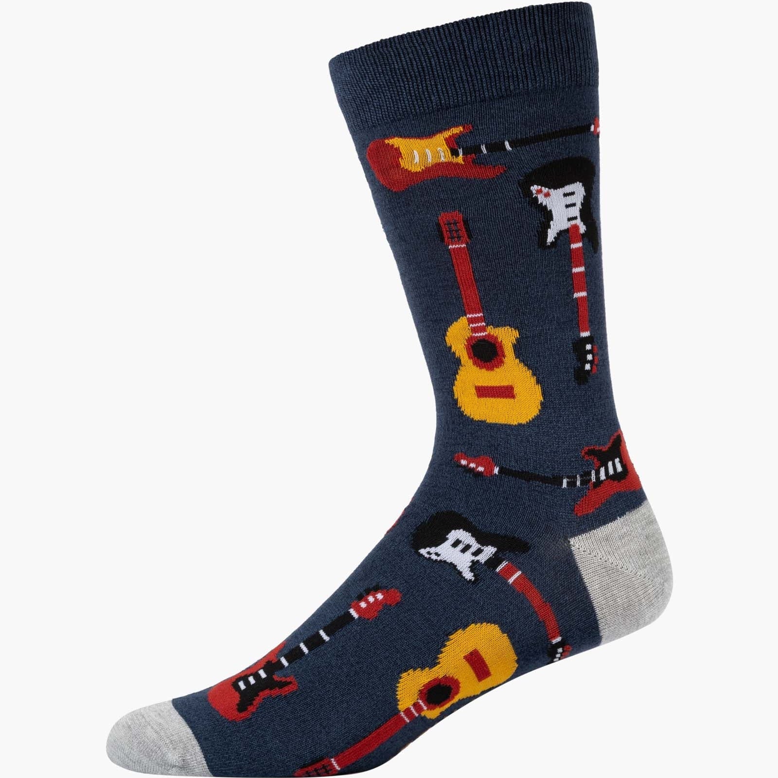 Bamboo Crew Sock - Guitar