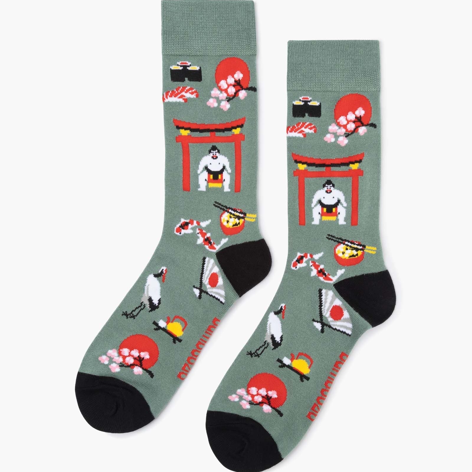 Bamboo Crew Sock - Japan Grand Sumo