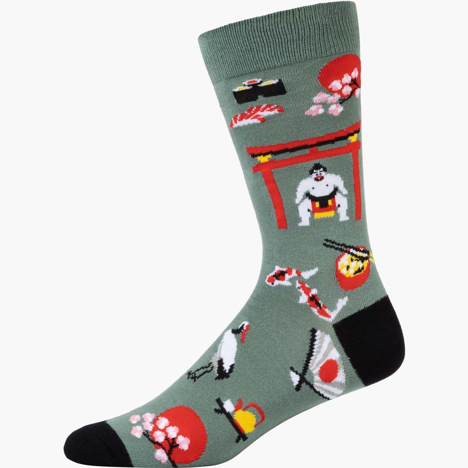 Bamboo Crew Sock - Japan Grand Sumo