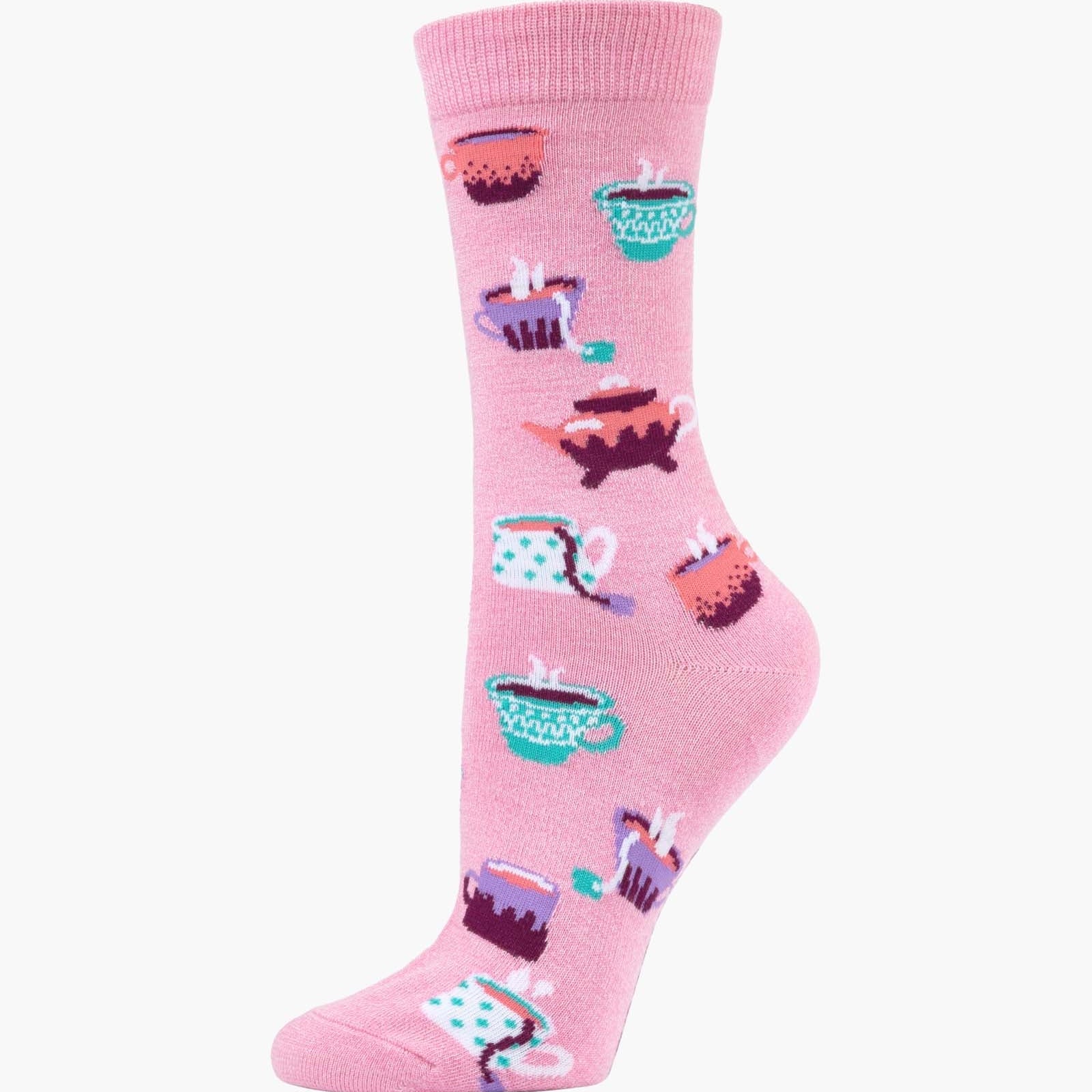 Bamboo Crew Sock - Tea