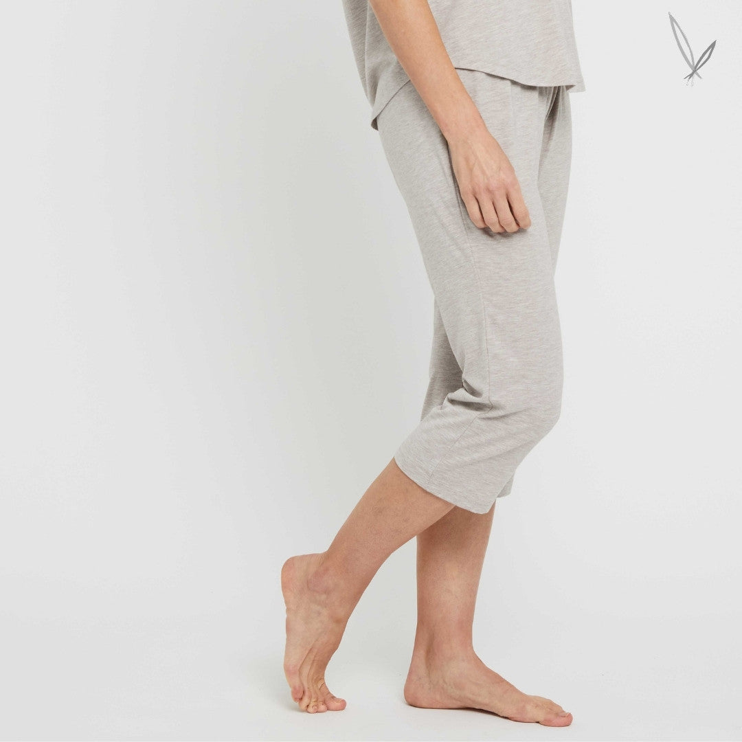 3/4 PJ Pants - Oatmeal