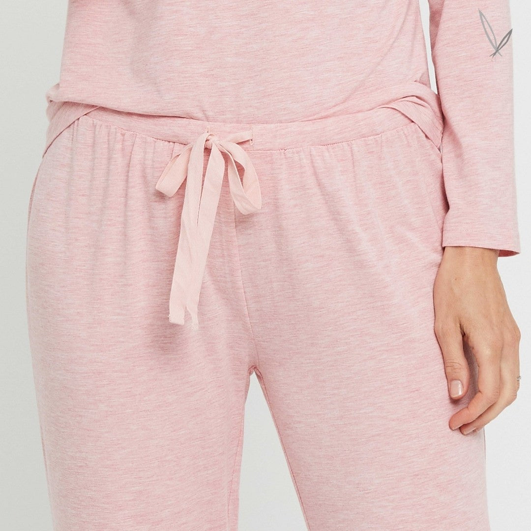 3/4 PJ Pants - Rose