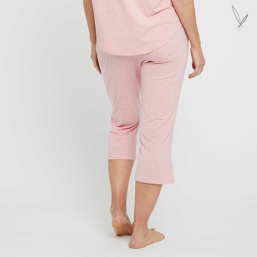 3/4 PJ Pants - Rose