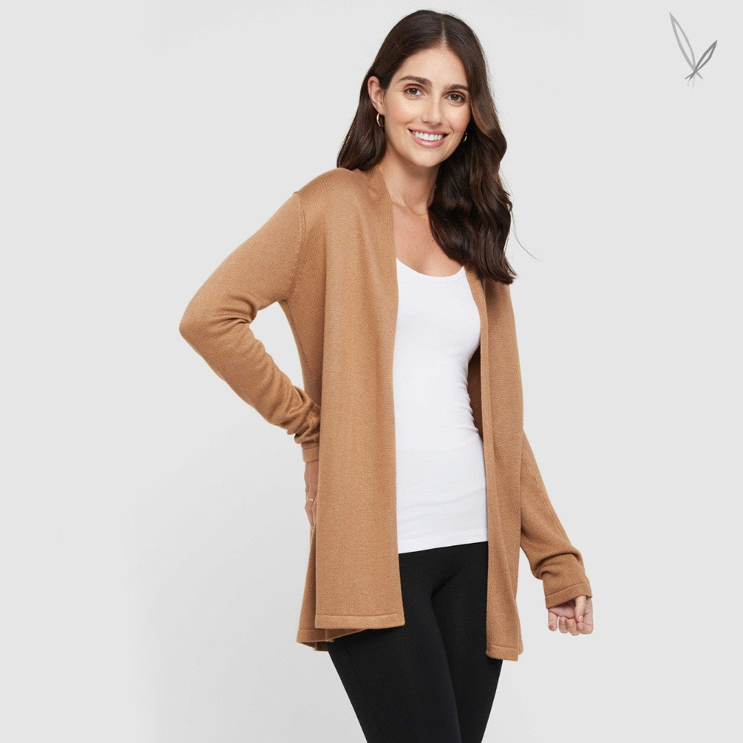 BB Duster Knit Jacket - Camel