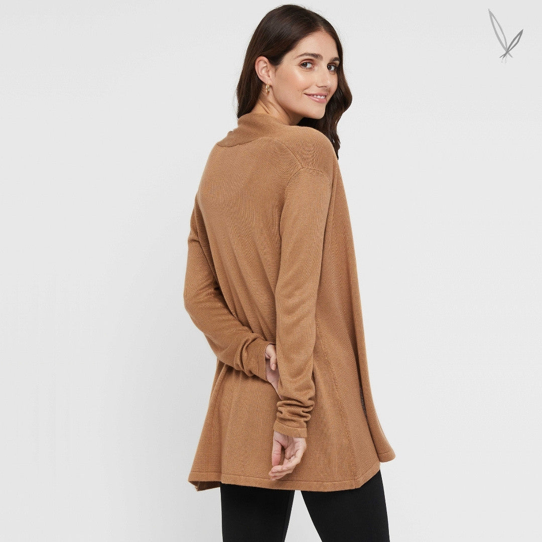 BB Duster Knit Jacket - Camel