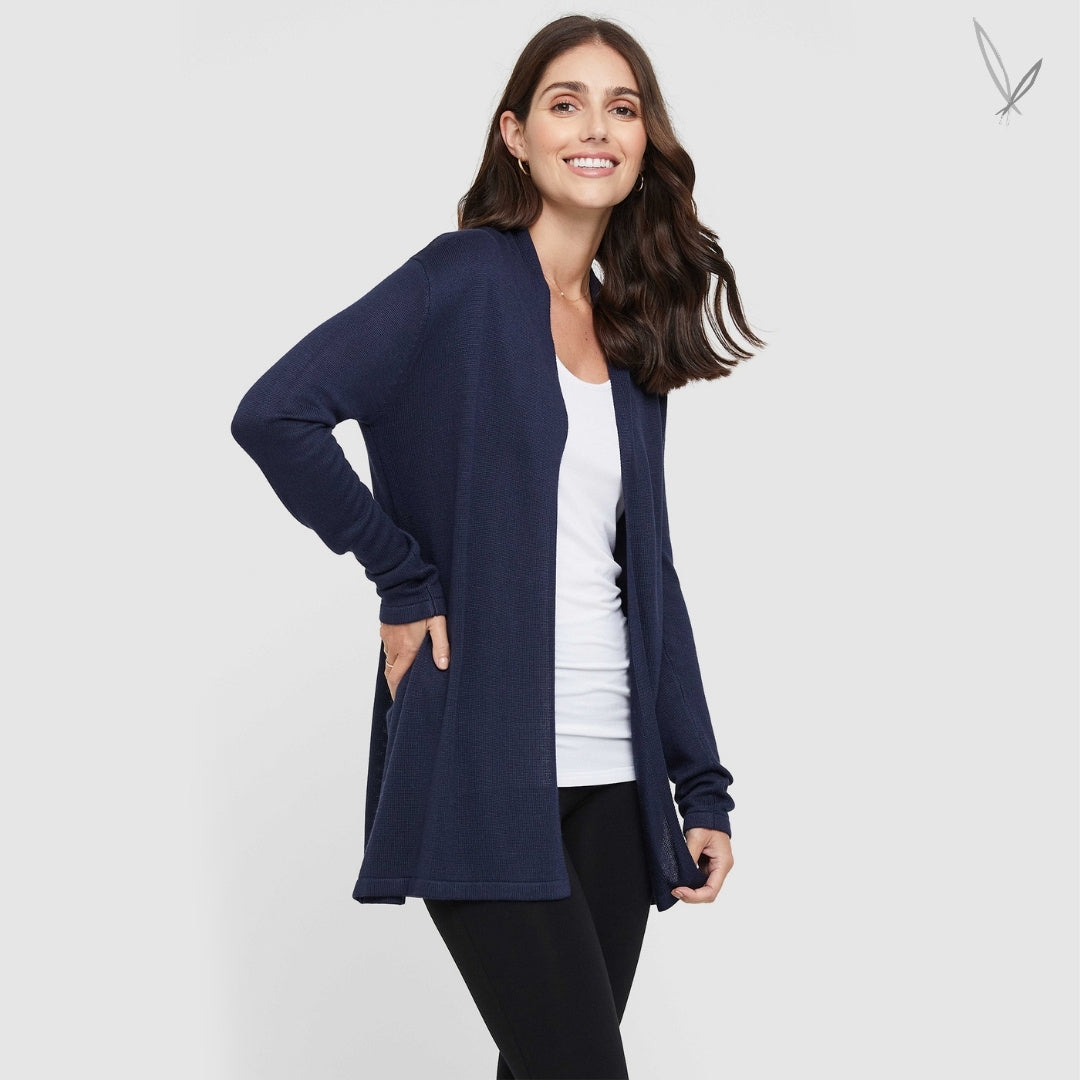 Bamboo Duster Knit Jacket | LIMITED