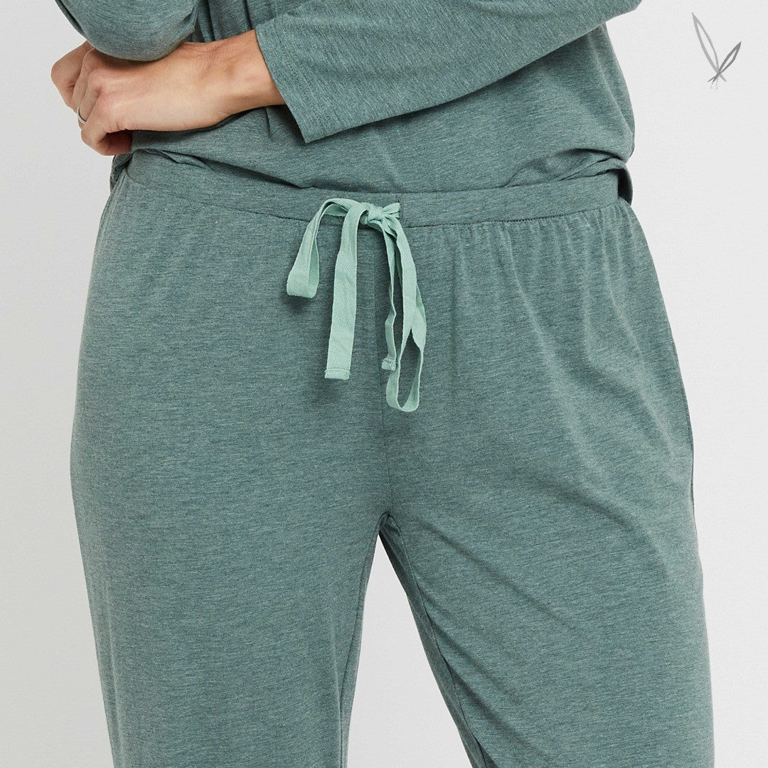 Relax Bamboo PJ Pants - Moss Green