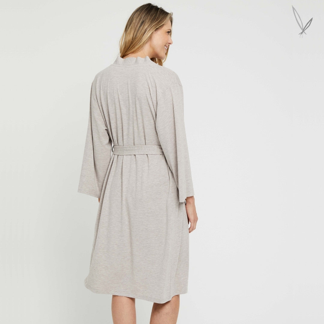 Bamboo Sleepwear Robe - Oatmeal