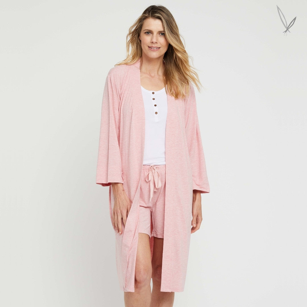 Bamboo Sleepwear Robe - Rose