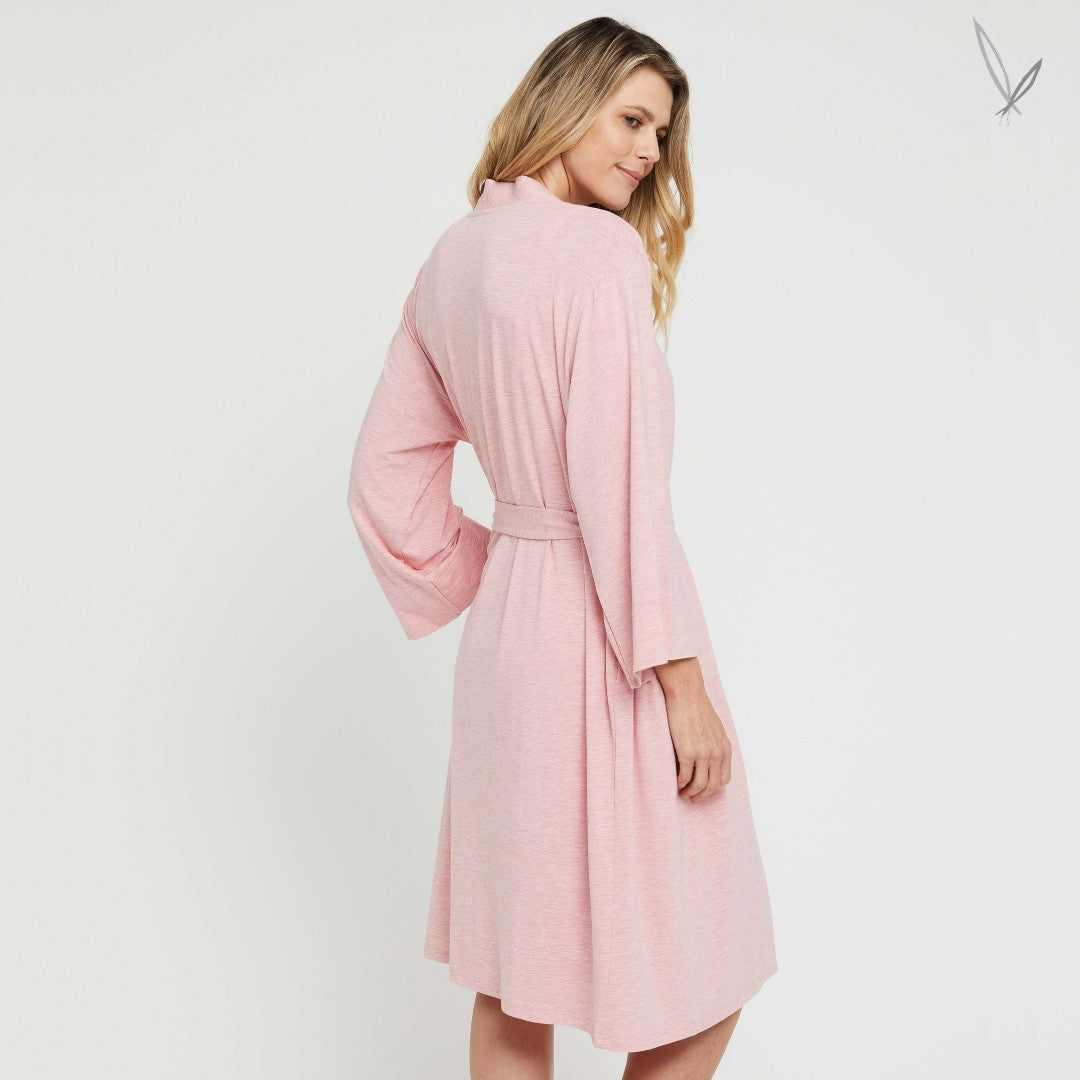 Bamboo Sleepwear Robe - Rose