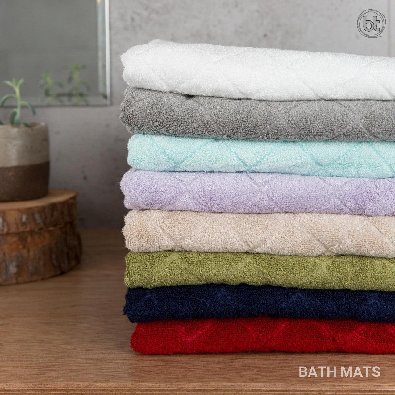 bt Bamboo Bath Mat 