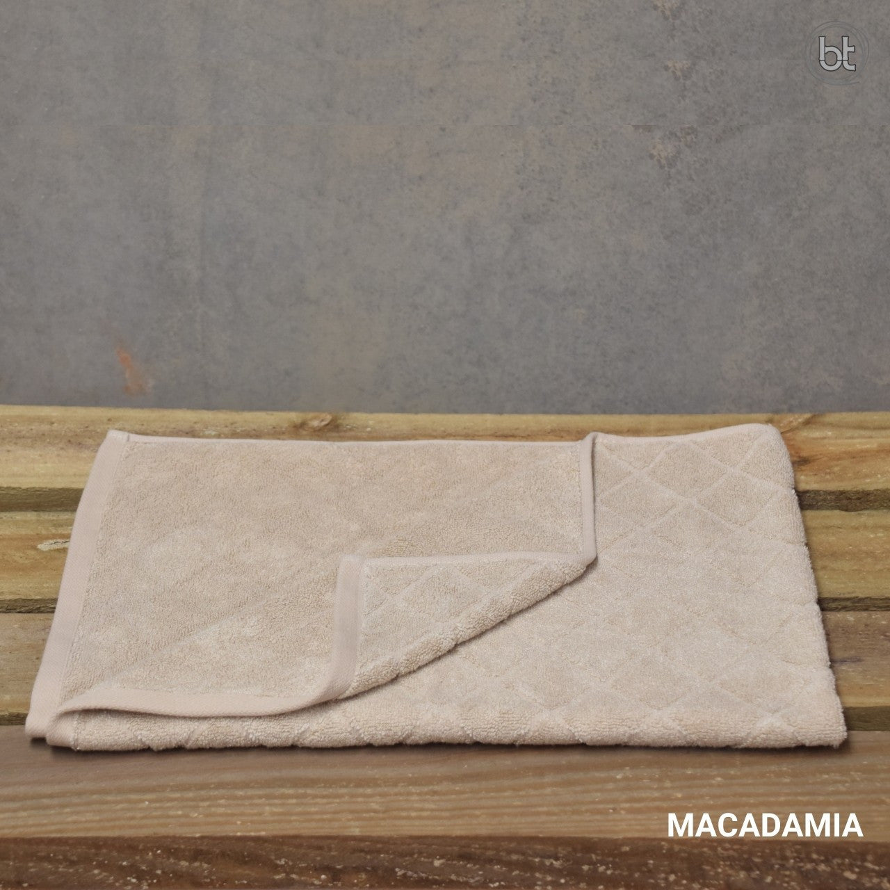 bt Bamboo Bath Mat - Macadamia