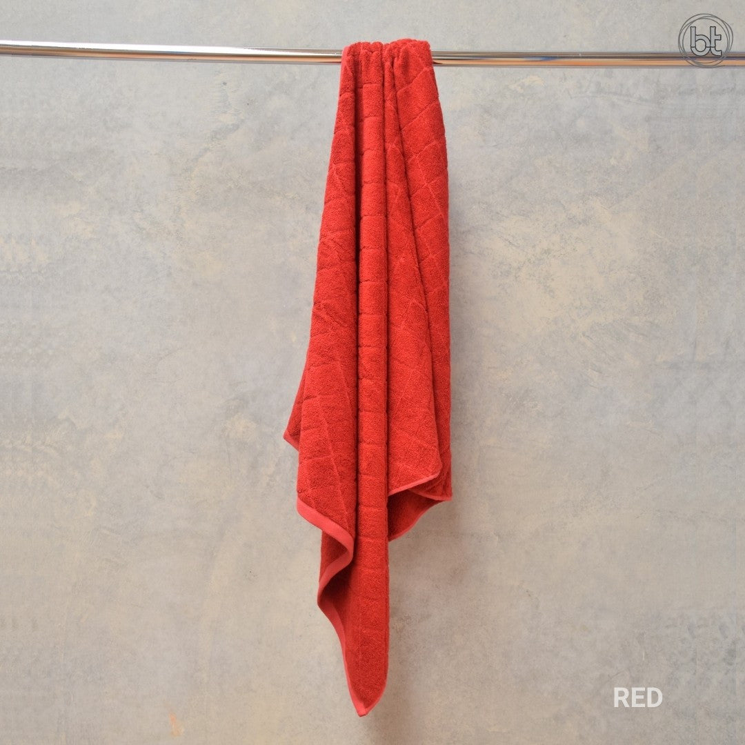 bt Bamboo Bath Towel - Red