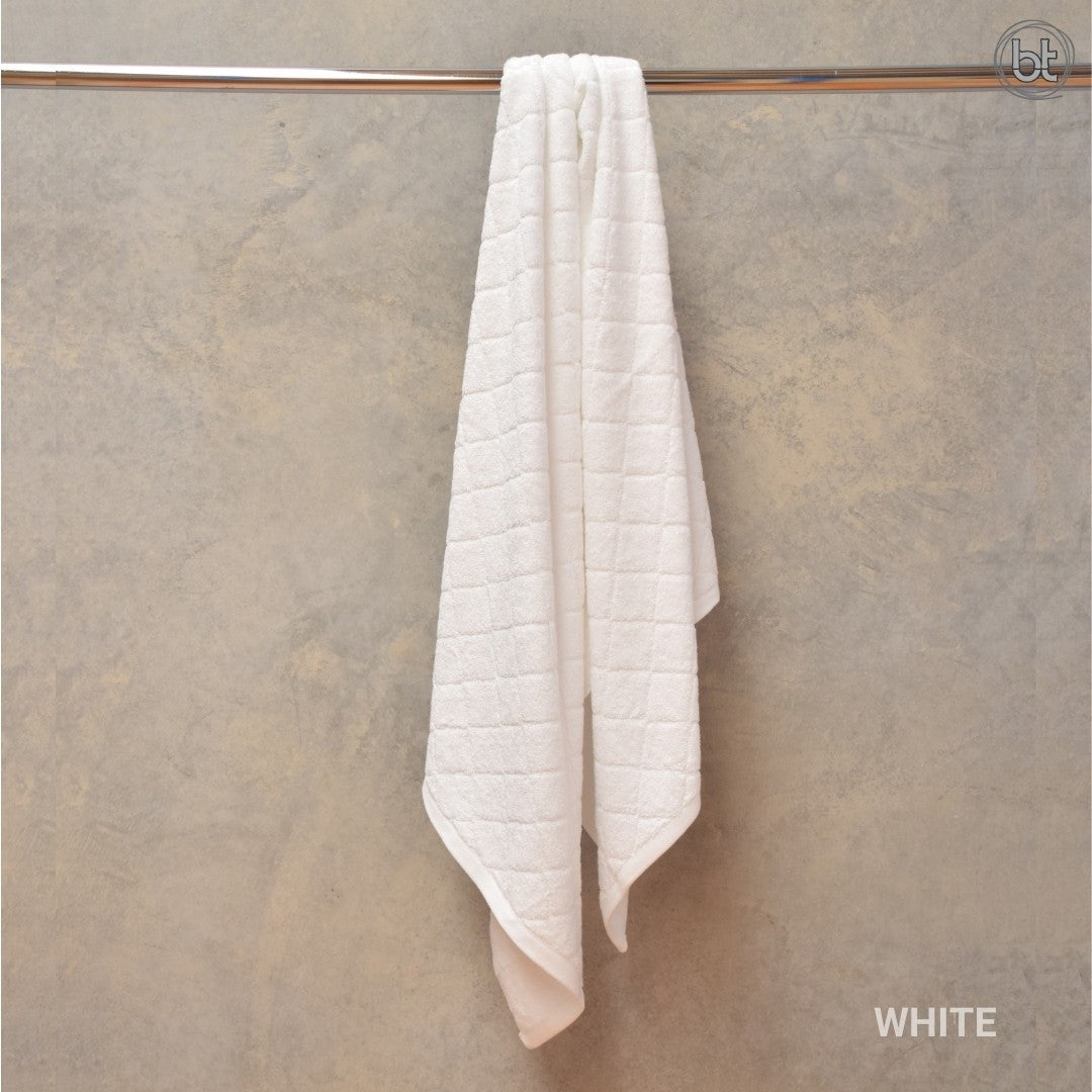 bt Bamboo Bath Towel - White