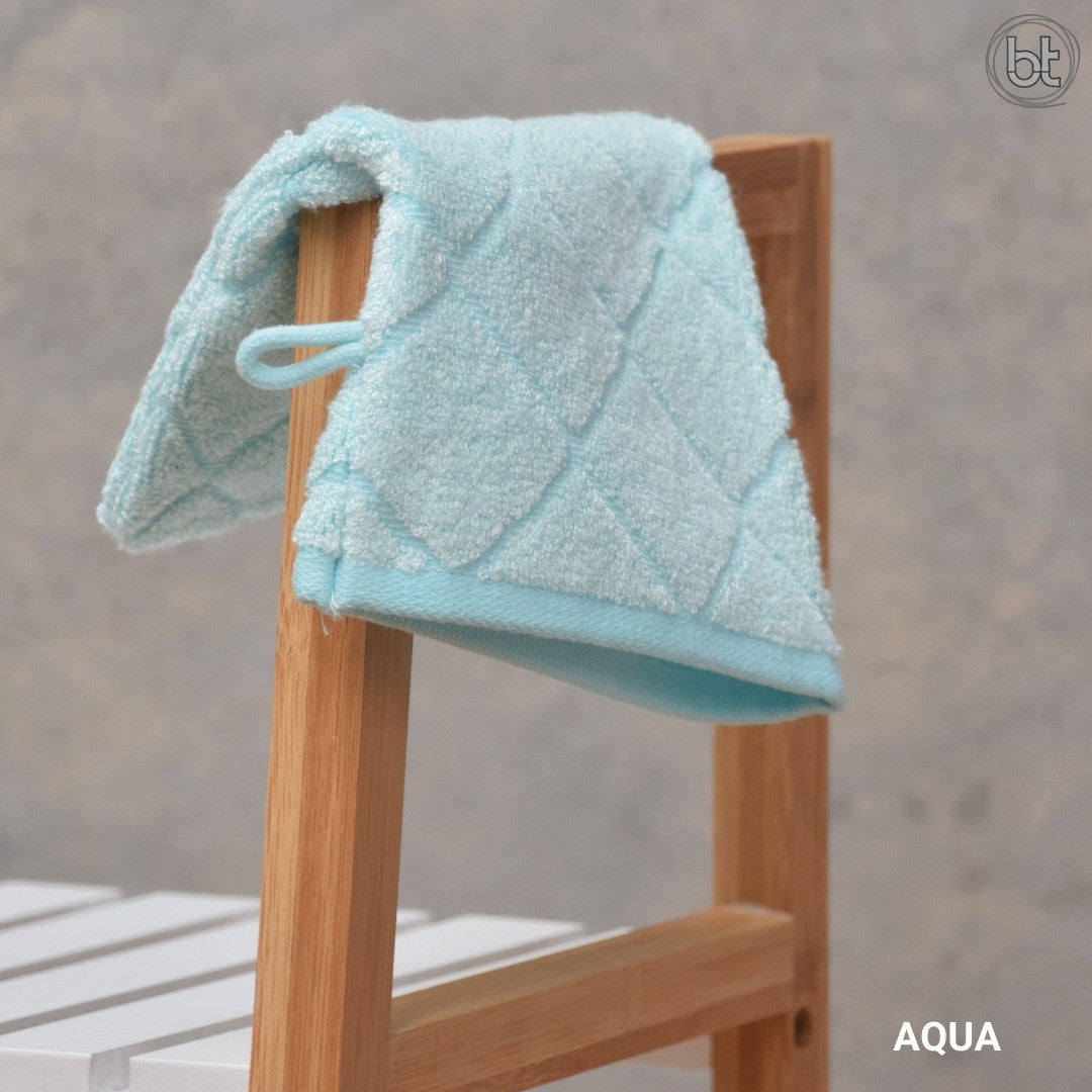 bt Bamboo Body Mitten - Aqua