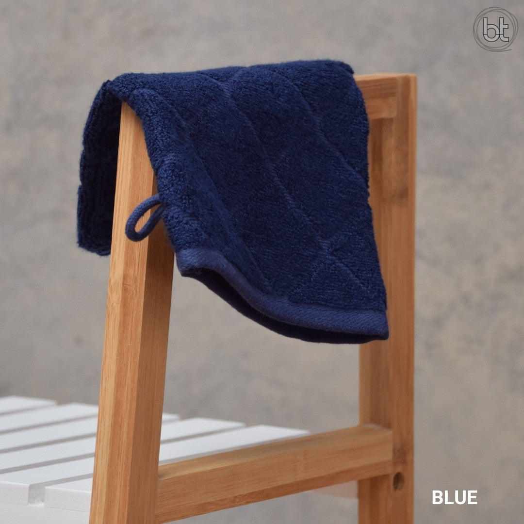 bt Bamboo Body Mitten - Blue