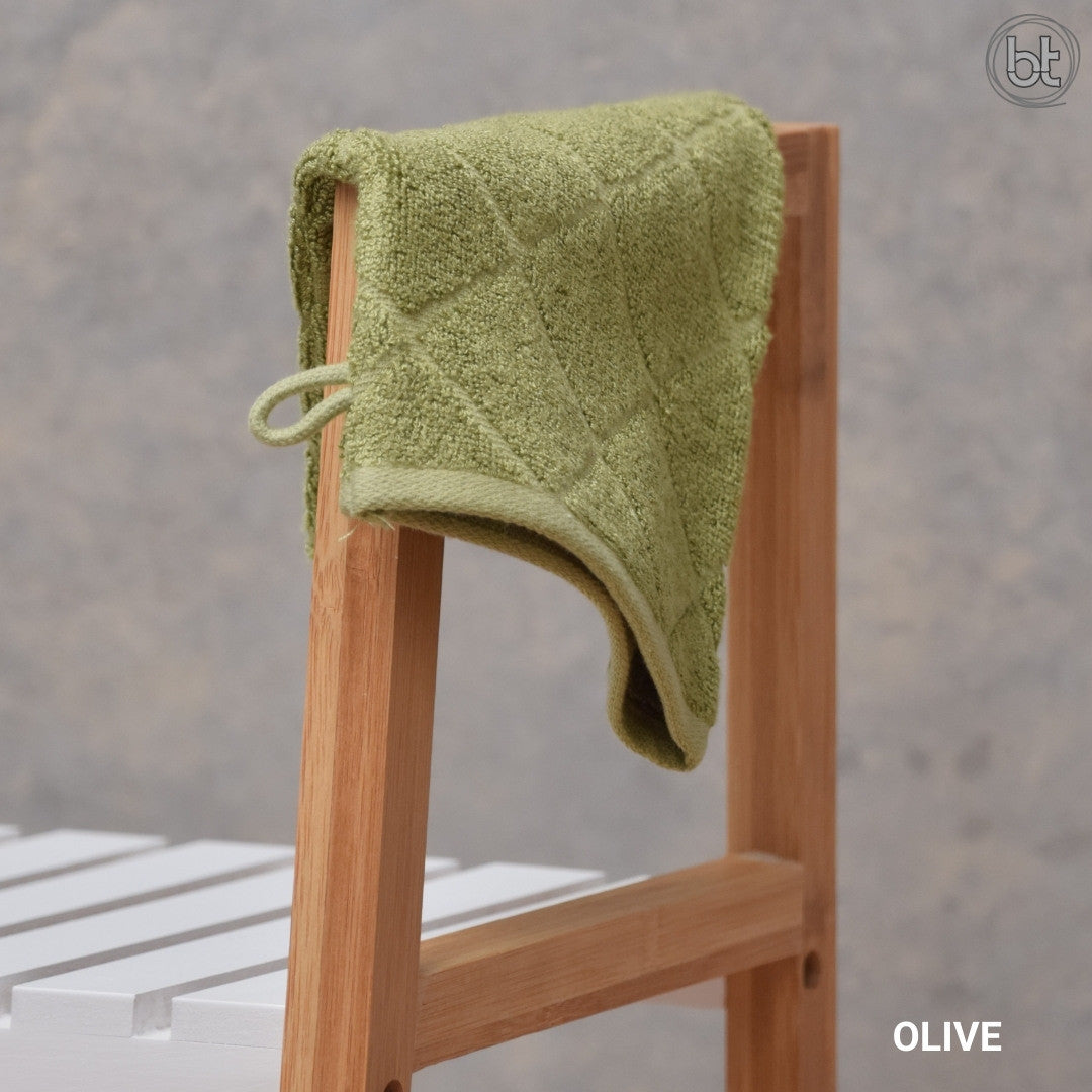 bt Bamboo Body Mitten - Olive