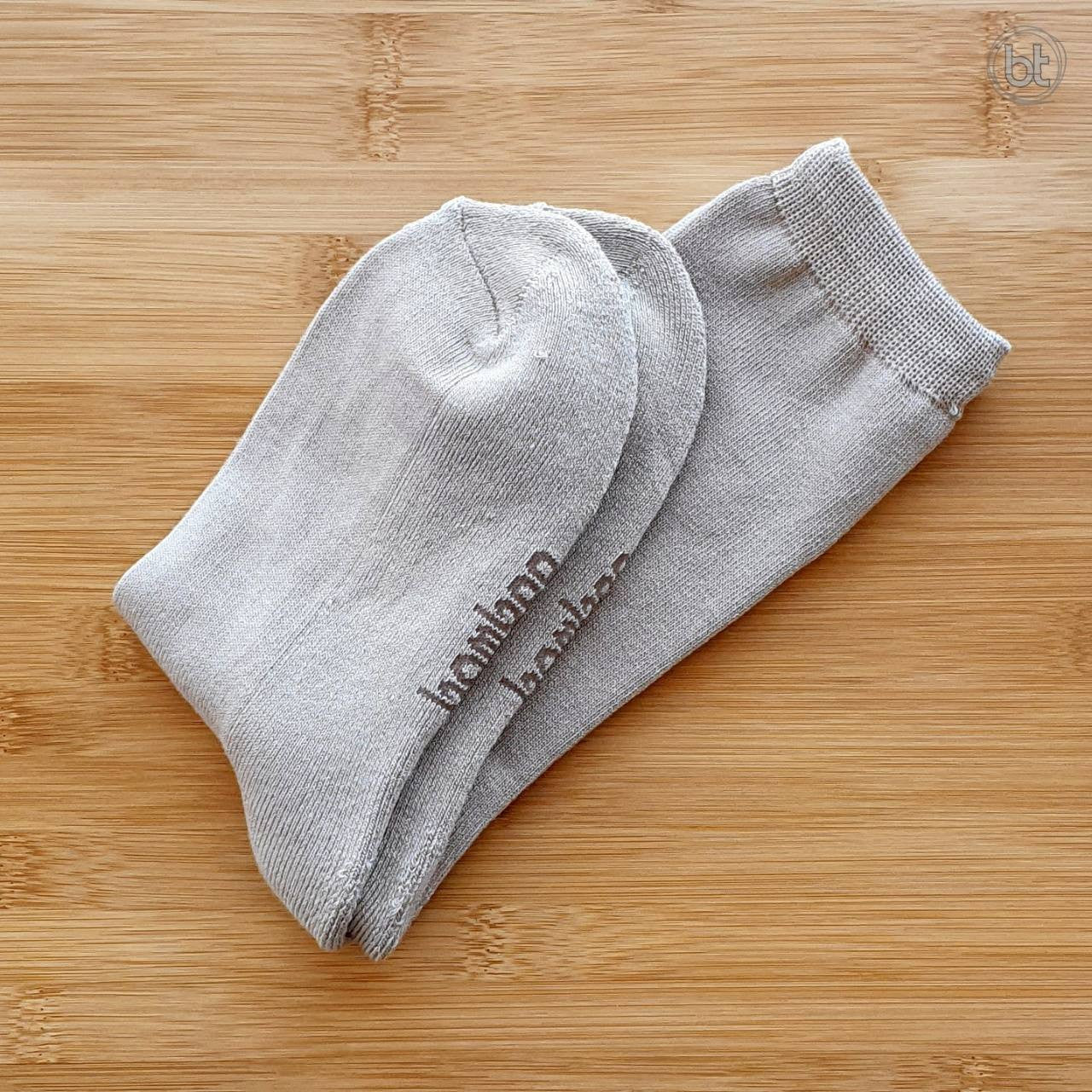 Bamboo Business Socks - Bone