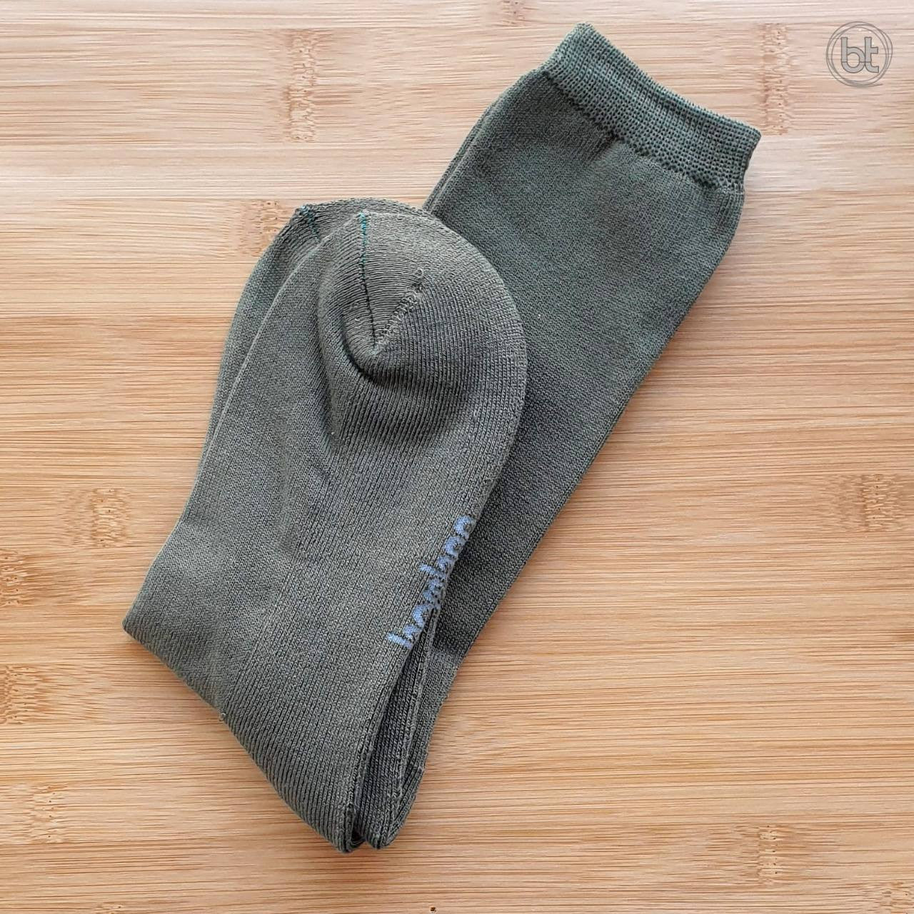 Bamboo Business Socks - Olive