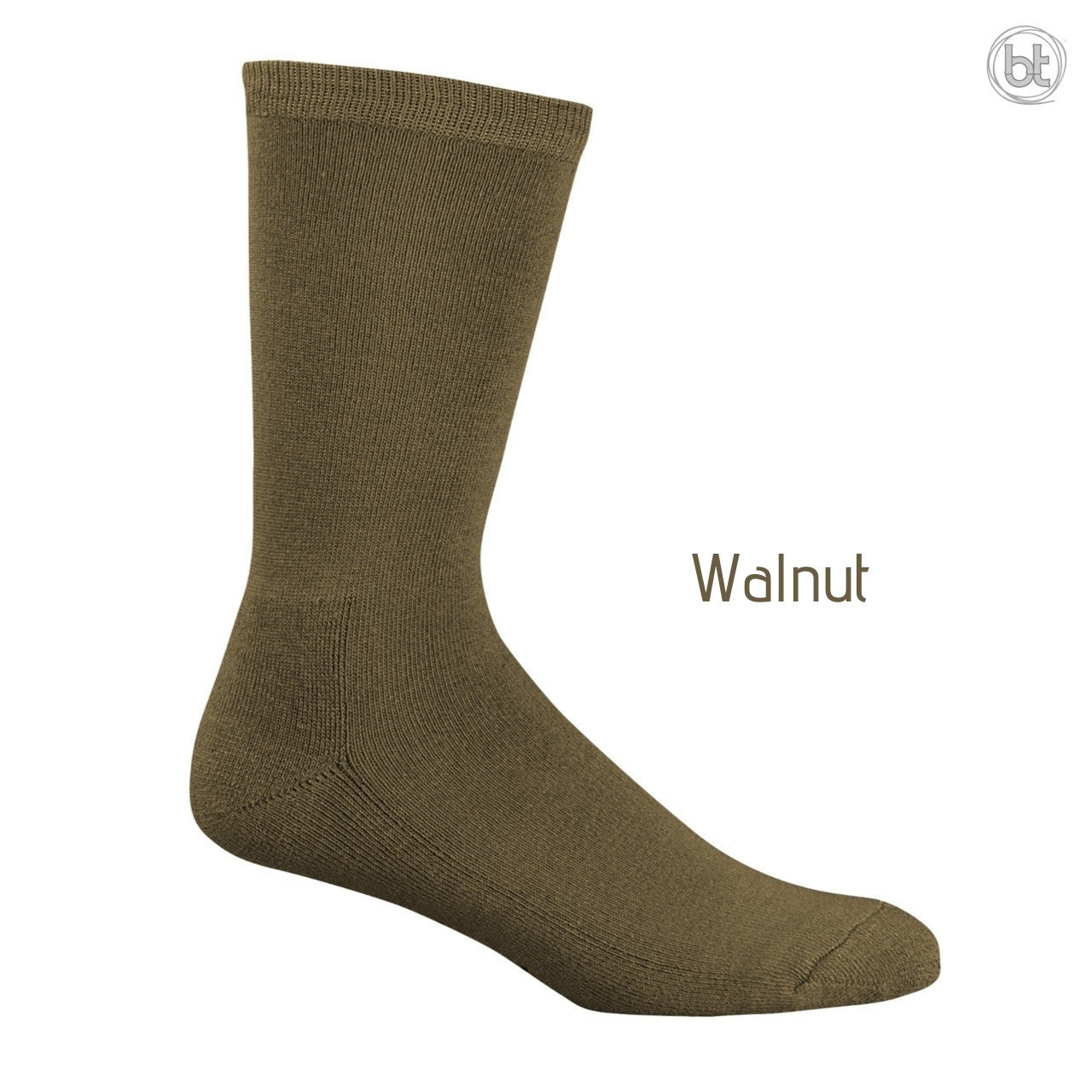 Bamboo Business Socks - Walnut