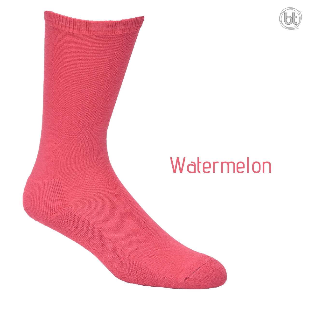 Bamboo Business Socks - Watermelon