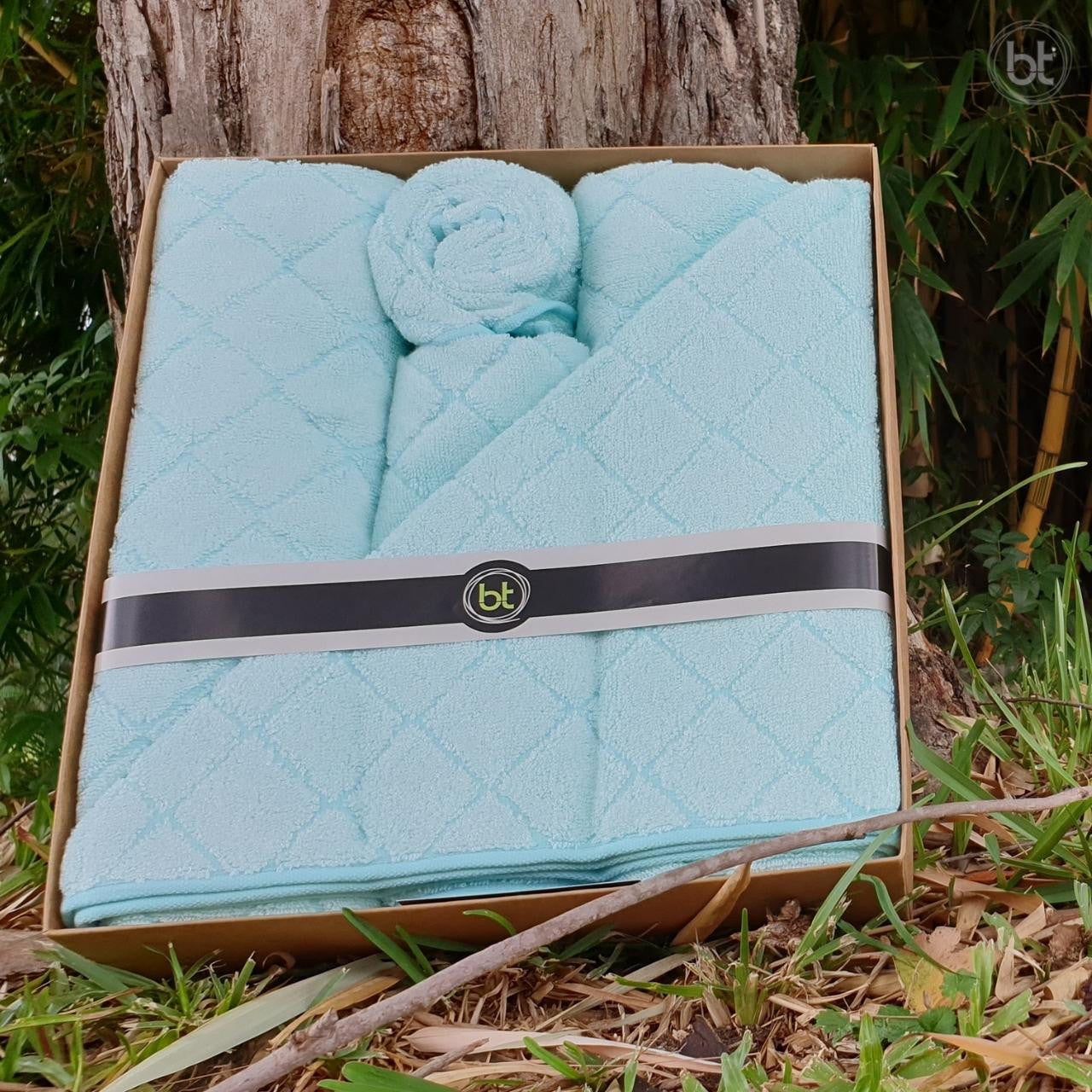 Couple Towel Gift Pack - Aqua