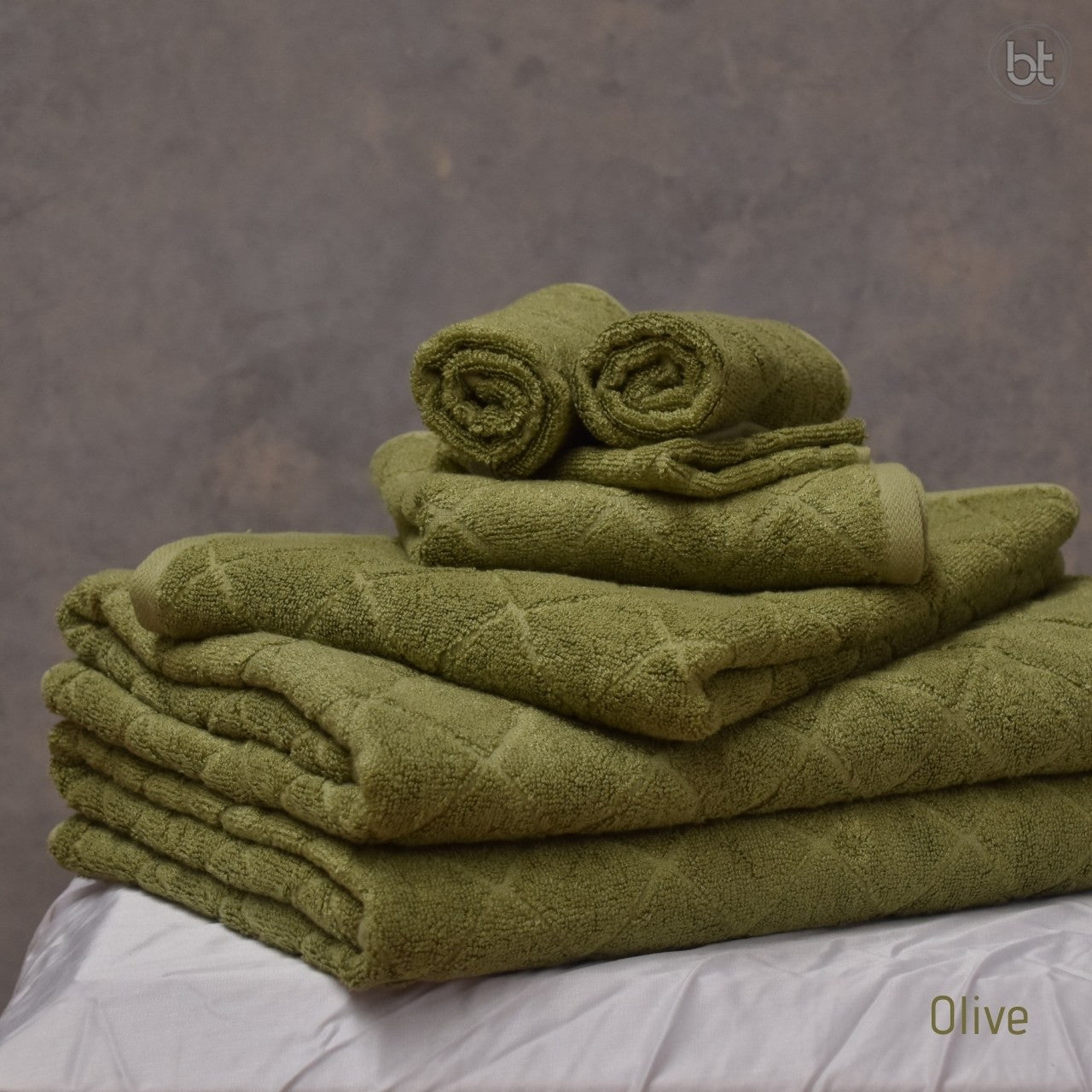 Couple Towel Gift Pack - Olive