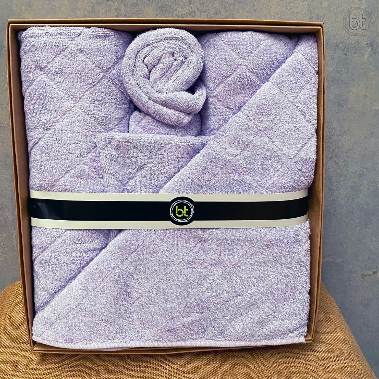 Couple Towel Gift Pack - Orchid